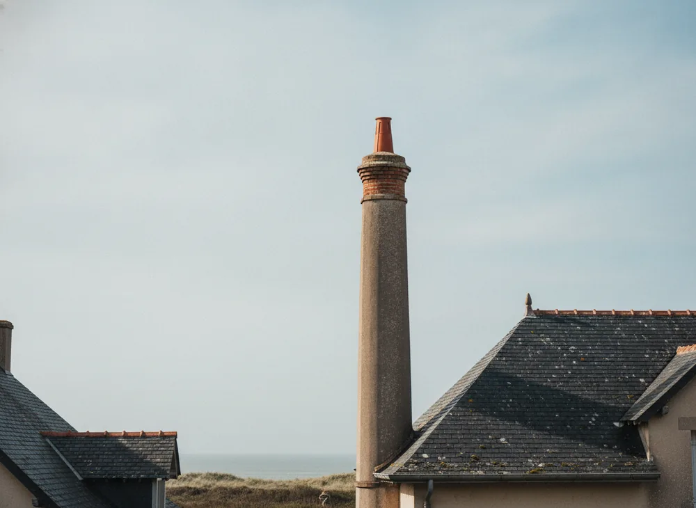 Ramonage d'un conduit de cheminée à Arcachon