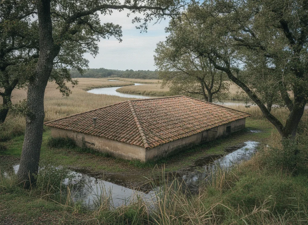 Toiture au Le Teich reprise par un couvreur du Bassin d'Arcachon
